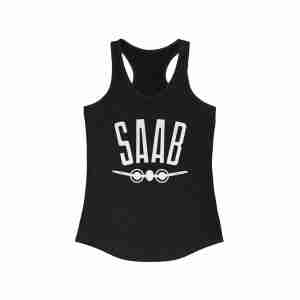 Vintage Saab Racerback Tank Top