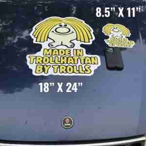 Made in Trollhättan by Trolls Magnet