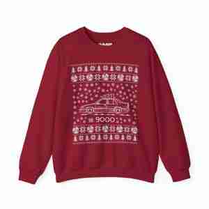 The Saab 9000 Holiday Sweater | Executive Class Comfort